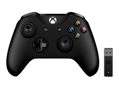 Microsoft Xbox Controller + Wireless Adapter for Windows 10