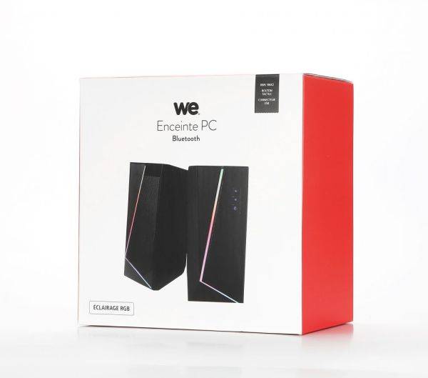WE Enceintes PC WE 2.0 2 x 3W RMS boite